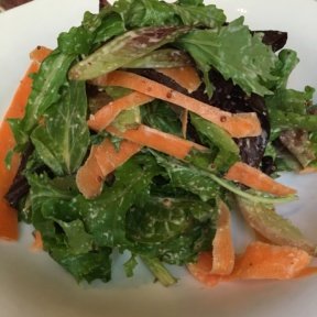 Gluten-free salad from Madison Square Tavern
